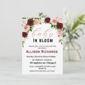 赤ちゃんシャワー招待カード 招待状 (スタンド正面)