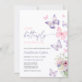 赤ちゃんシャワー招待デジタルまたは印刷 招待状 (正面)