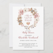 赤ちゃんシャワー招待状 招待状 (正面)