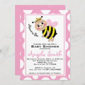 赤ちゃんシャワー招待状 招待状 (正面/裏面)