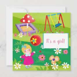 赤ちゃんシャワー招待 シーズンカード