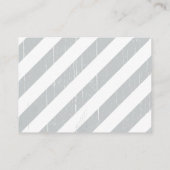 赤ちゃんシャワー持参Boy Navy Bow Tie Insert エンクロージャーカード (裏面)