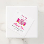 赤ちゃんシャワー新しいチャプターストーリーブックピンクテディベア フェイバータグ (インサイチュ)