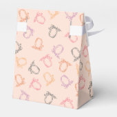 赤ちゃんシャワー最も可愛いカボチャのパッチ フェイバーボックス (裏面サイド)