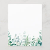 赤ちゃんシャワー月キリンかわいい招待 (裏面)