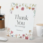 赤ちゃんシャワー来サインフローラありがとう 台座サイン (インサイチュ)