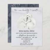 赤ちゃんシャワー極熊の子冬双生児 (正面/裏面)