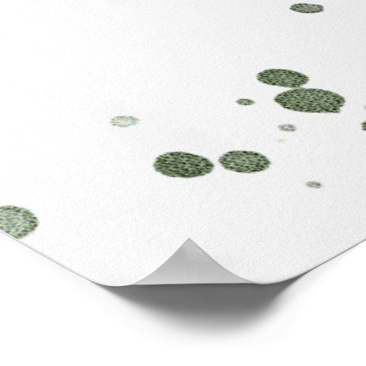 赤ちゃんシャワー歓迎ポスターを待つことができる ポスター (角)