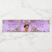 赤ちゃんシャワー水ボトルラベル王室の、赤ちゃんシャワー ペットボトルラベル (シングルラベル)