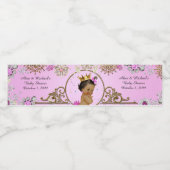 赤ちゃんシャワー水ボトルラベル王室の、赤ちゃんシャワー ペットボトルラベル (シングルラベル)