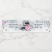 赤ちゃんシャワー水ボトルラベル王室の、赤ちゃんシャワー ペットボトルラベル (シングルラベル)