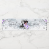 赤ちゃんシャワー水ボトルラベル王室の、赤ちゃんシャワー ペットボトルラベル (シングルラベル)