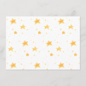 赤ちゃんシャワー活動のためのTwinkleアドバイス エンクロージャーカード (裏面)