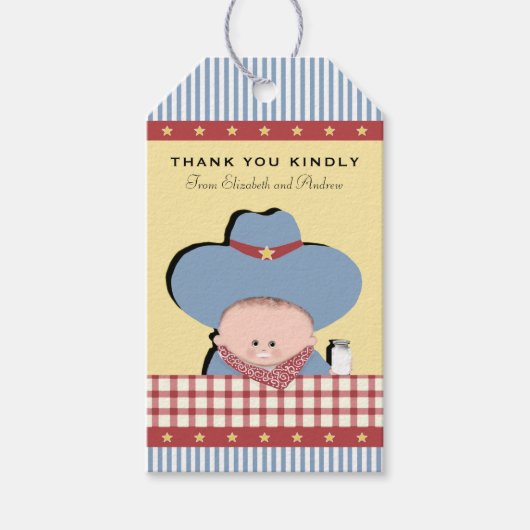 赤ちゃんシャワー特典 ギフトタグ (正面)