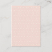 赤ちゃんシャワー用かわいい水中潜水艦本 エンクロージャーカード (裏面)