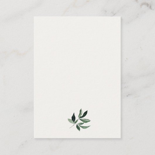 赤ちゃんシャワー用のかわいい農業牛の葉書 エンクロージャーカード (裏面)