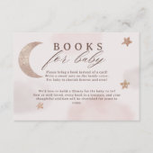 赤ちゃんシャワー用の天国ブックの雲の小さい部分 エンクロージャーカード (正面)