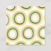 赤ちゃんシャワー用の日当たりの良い本 エンクロージャーカード (裏面)