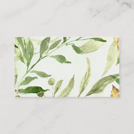 赤ちゃんシャワー用の鹿おむつラッフルカードチケット エンクロージャーカード (裏面)