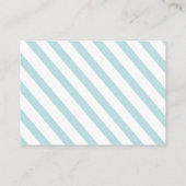 赤ちゃんシャワー用アイスクリームスクープ紙吹雪ブック エンクロージャーカード (裏面)