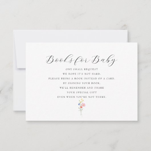 赤ちゃんシャワー用ピンクのギンガムブックス 出欠カード (正面)