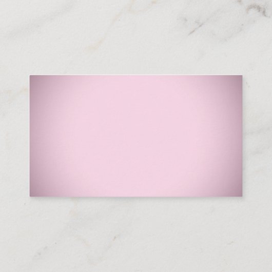 赤ちゃんシャワー用ピンク色のビネットの足跡の本 エンクロージャーカード (裏面)