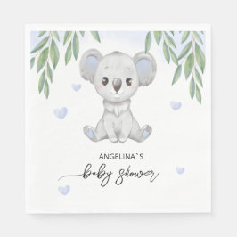 赤ちゃんシャワー用ペーパーナプキン。 スタンダードランチョンナプキン