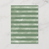 赤ちゃんシャワー用ポッドブックに2匹のエンドウ豆 エンクロージャーカード (裏面)