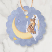 赤ちゃんシャワー用メッセージカード。 フェイバータグ (裏面)