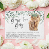 赤ちゃんシャワー用書籍ハイランドカウユーカリ エンクロージャーカード