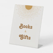 赤ちゃんシャワー看板、パーティー飾りギフトサイン 台座サイン (正面)