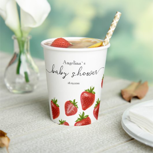 赤ちゃんシャワー紙カップ 紙コップ (インサイチュ)