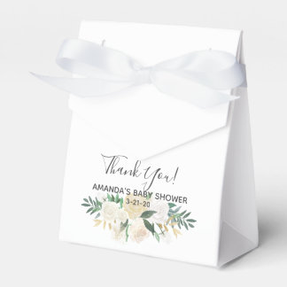 赤ちゃんシャワー花 フェイバーボックス