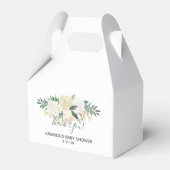 赤ちゃんシャワー花 フェイバーボックス (正面サイド)