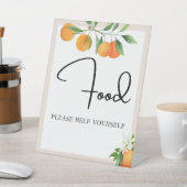 赤ちゃんシャワー装飾ニュートラルジェンダーテーブルトップ 台座サイン (インサイチュ)