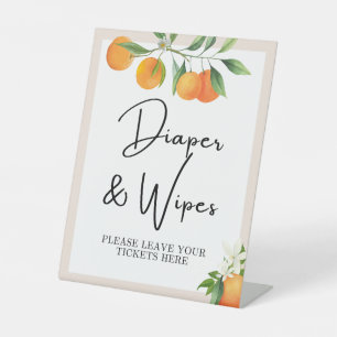 赤ちゃんシャワー装飾ニュートラルジェンダーテーブルトップ 台座サイン