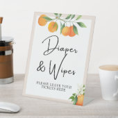 赤ちゃんシャワー装飾ニュートラルジェンダーテーブルトップ 台座サイン (インサイチュ)