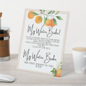 赤ちゃんシャワー装飾ニュートラルジェンダーテーブルトップ 台座サイン (インサイチュ)