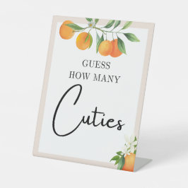 赤ちゃんシャワー装飾ニュートラルジェンダーテーブルトップ 台座サイン