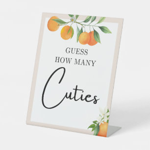 赤ちゃんシャワー装飾ニュートラルジェンダーテーブルトップ 台座サイン