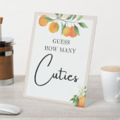 赤ちゃんシャワー装飾ニュートラルジェンダーテーブルトップ 台座サイン (インサイチュ)