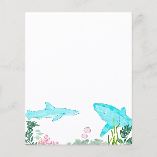 赤ちゃんシャワー記念カードの予測とアドバイス (裏面)