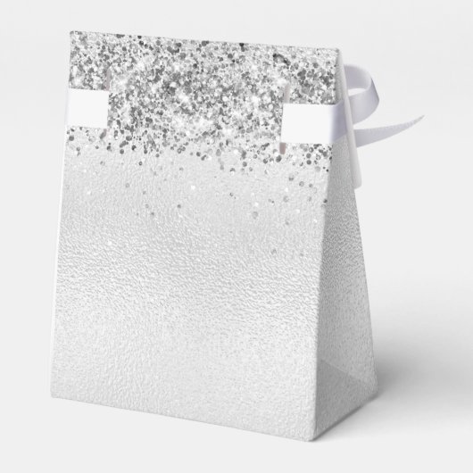 赤ちゃんシャワー銀金ゴールドバルーン感謝していユー フェイバーボックス (裏面サイド)