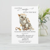 赤ちゃんシャワー魔法の途中の小さなグリフィン 招待状 (スタンド正面)