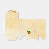 赤ちゃんシャワー黄色かわい感謝していあなた フェイバーボックス (折り畳みなし)