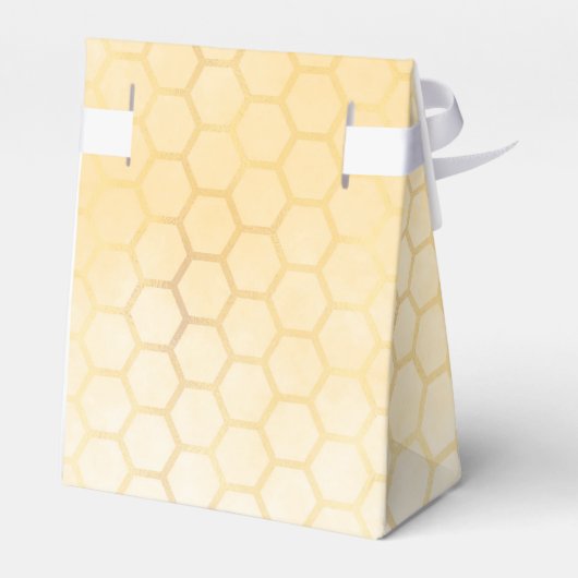 赤ちゃんシャワー黄色かわい感謝していあなた フェイバーボックス (裏面サイド)