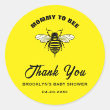 赤ちゃんシャワー黄色の黒のママへビークールスタイリッシュ