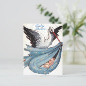 赤ちゃんシャワー インビテーションポストカード (スタンド正面)