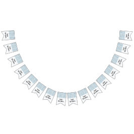 赤ちゃんシャワー「スニップスとカタツムリ」アゲハチョウバナー バンティングフラッグ