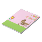 赤ちゃんシャワー ノートパッド (回転)